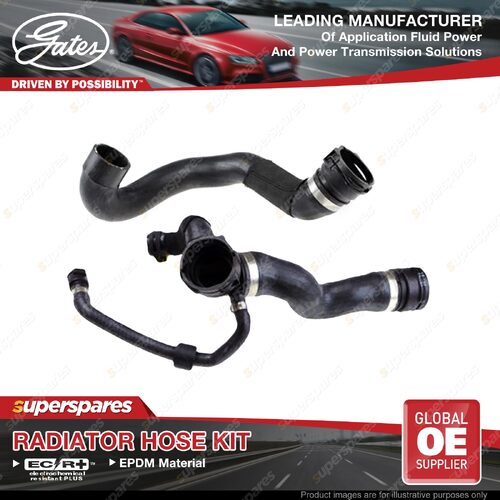 Gates Radiator Hose Kit for BMW 535i F10 F07 3.0L N55B30A 225kW 2009-2017