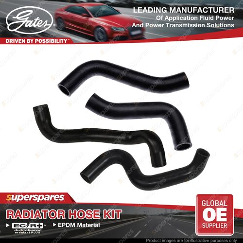 Gates Radiator Hose Kit for Mitsubishi Verada KJ KL KW 3.5L 6G74 154 155 163kW