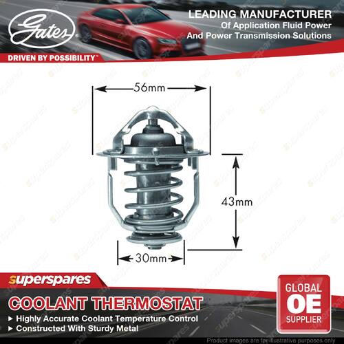 Gates Stant Thermostat for Lexus LS 400 Sedan 180KW 194KW 209KW 1989-2000