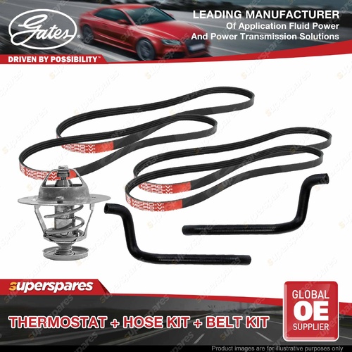Gates Thermostat Heater Hose Belt for Toyota Hilux RZN 149 154 169 2.7L 97-05