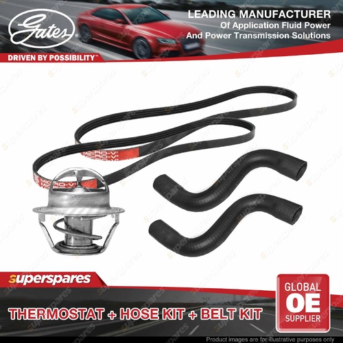 Gates Thermostat Radiator Hose Belt for Holden Commodore VT VX 3.8L 171KW 97-02
