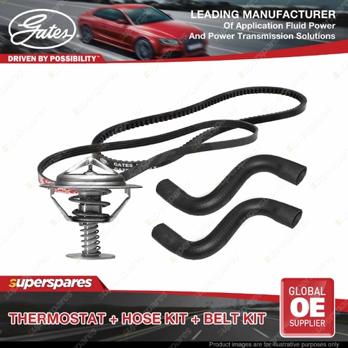 Gates Thermostat Radiator Hose Belt for Mitsubishi Challenger PB PC Triton MN