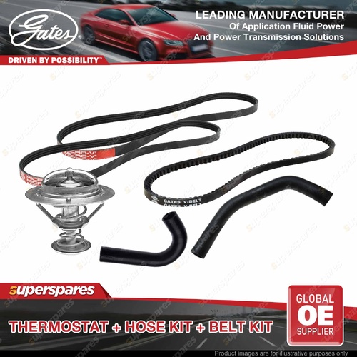 Gates Thermostat Radiator Hose Belt for Mitsubishi Challenger Pajero Sport K96W