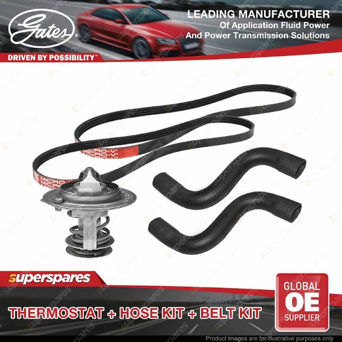 Gates Thermostat Radiator Hose Drive Belt for Hyundai Elantra HD i30 CW FD 2.0L