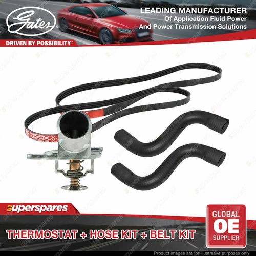 Gates Thermostat Radiator Hose Belt for Holden Caprice WK Eng No. to VF040340740