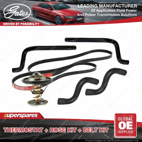 Gates Thermostat Radiator Heater Hose Belt for Holden Crewman One Tonner VZ