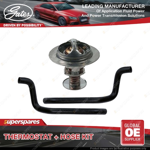 Gates Thermostat + Heater Hose Kit for Toyota Hilux Vigo KUN16 KUN26 3.0L 05-16