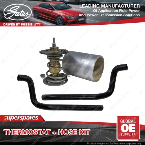 Gates Thermostat + Heater Hose Kit for Holden Commodore VE 3.0L 3.6L RWD 09-13