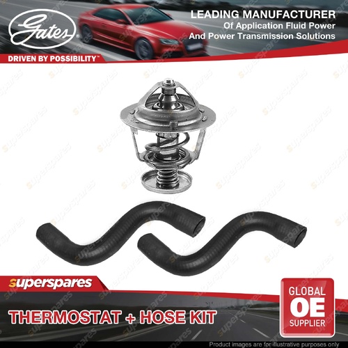 Gates Thermostat + Radiator Hose Kit for Ford Ranger PJ PK 2.5L 3.0L 105KW 115KW