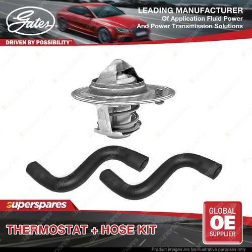 Gates Thermostat + Radiator Hose Kit for Nissan Terrano WD21 2.4L 76KW 87-93