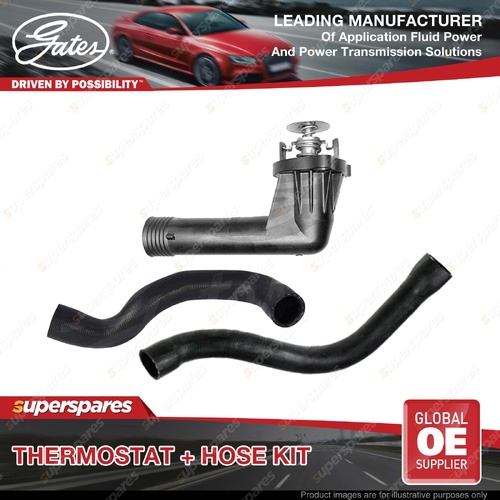 Gates Thermostat + Radiator Hose Kit for BMW 316i 318i E36 1.6L 1.8L 75KW 85KW