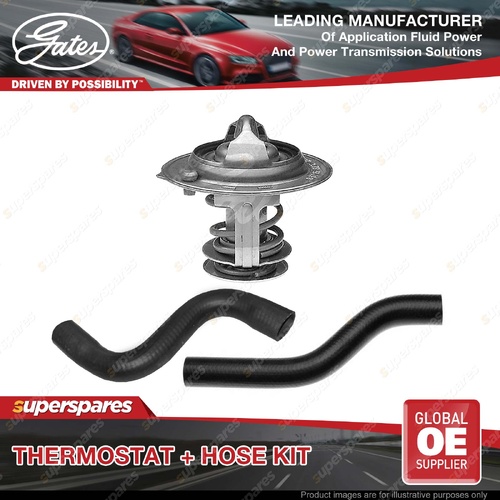 Gates Thermostat + Radiator Hose Kit for Hyundai Accent MC 1.6L 82KW 2005-2010