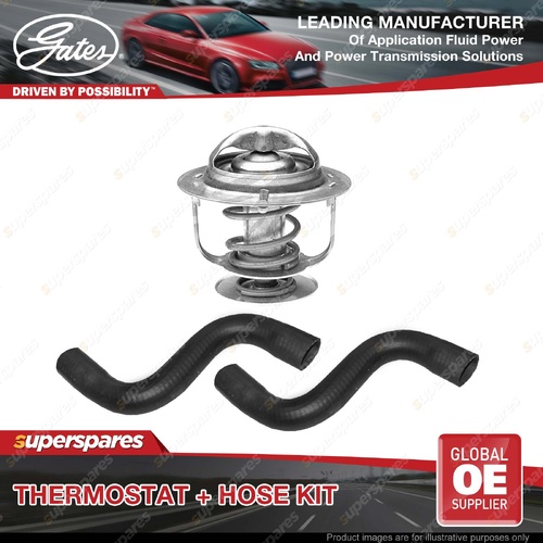 Gates Thermostat + Radiator Hose Kit for Hyundai Accent X3 1.5L 65KW 69KW 94-00