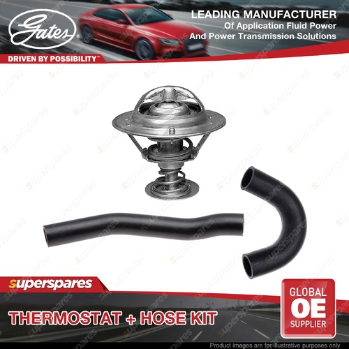 Gates Thermostat + Radiator Hose Kit for Mitsubishi Lancer CX4A CY4A CZ4A 2.0L