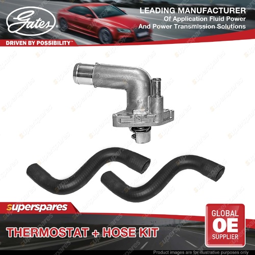 Gates Thermostat + Radiator Hose Kit for Nissan Murano Z50 Presage JU31 3.5L