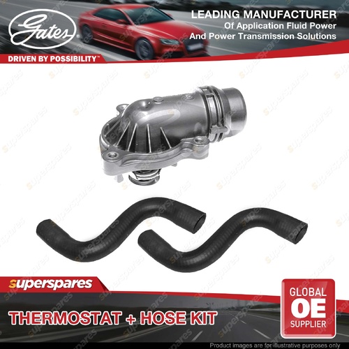 Gates Thermostat + Radiator Hose Kit for BMW 316i 318i E46 1.6L 2.0L RWD Petrol