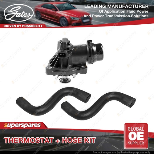 Gates Thermostat + Radiator Hose Kit for BMW 316i 318i E46 1.8L 2.0L 2001-2006