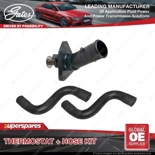Gates Thermostat + Radiator Hose Kit for Toyota Hilux GGN 120 125 135 GGN 15 25