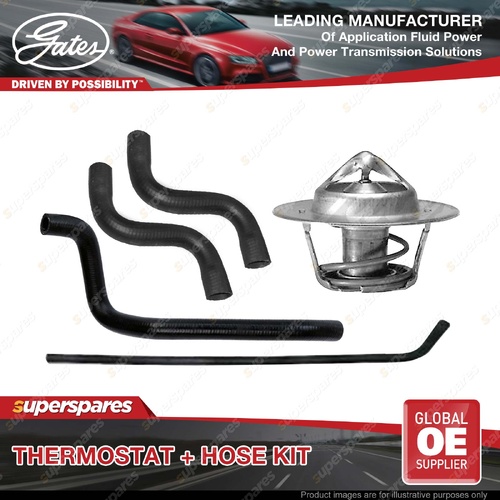 Gates Thermostat + Radiator Hose + Heater Hose Kit for Holden Commodore VK 3.3L