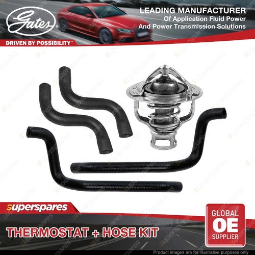 Gates Thermostat + Radiator Hose + Heater Hose Kit for Nissan Pathfinder R50