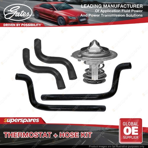 Gates Thermostat + Radiator Hose Heater Hose for Hyundai Elantra XD 02-06 Manual