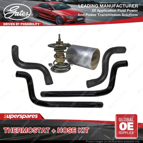 Gates Thermostat + Radiator Hose Heater Hose for Holden Commodore VE 3.6L 09-13