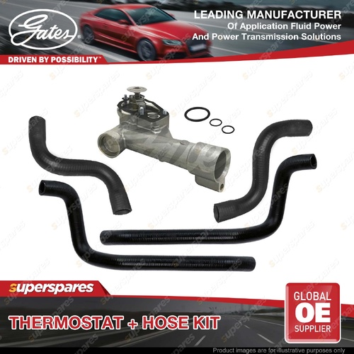 Gates Thermostat Radiator Heater Hose for Holden Commodore VE 09-13 with Housing