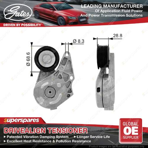 Gates DriveAlign Alternator Belt Tensioner for Volkswagen Golf MK 2.8L 128KW