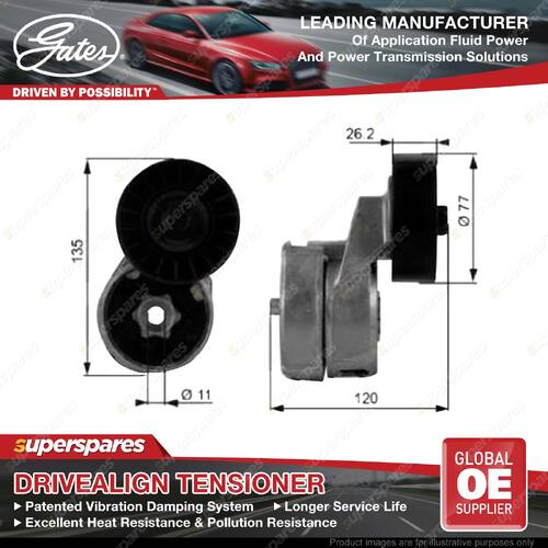 Gates DriveAlign Power Steering Pump Belt Tensioner for Ford Transit VE VF VG