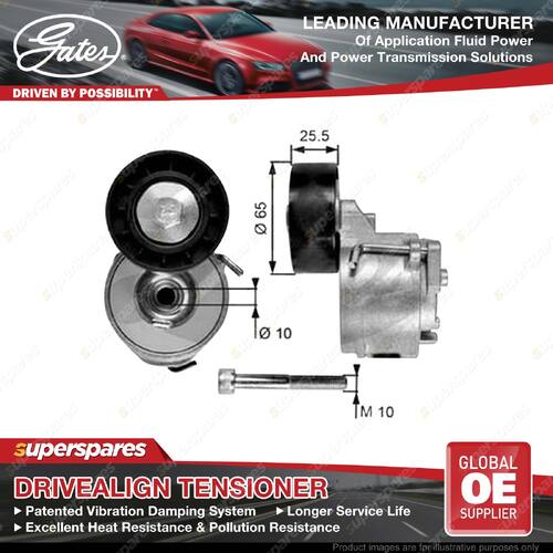 Gates DriveAlign Alternator Belt Tensioner for Holden Astra AH 1.9L Width 25.5mm