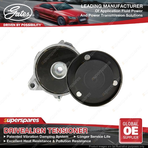 Gates Alt DriveAlign Belt Tensioner for MG 6 1.8L 18 K4G G18DT 118KW 11/10-12/17