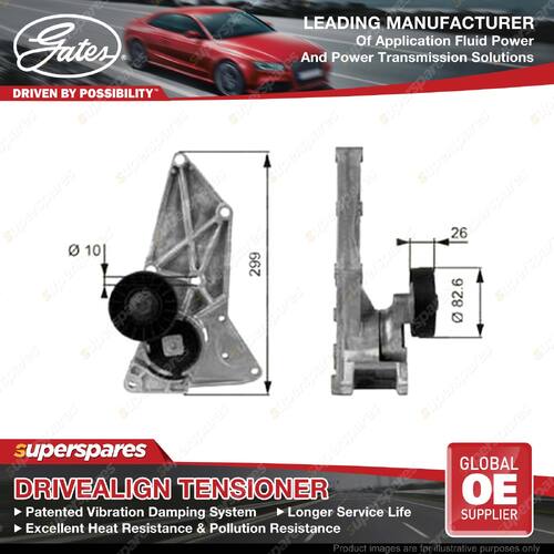 Gates DriveAlign Alternator Belt Tensioner for Buick LE Sabre 3.8L 127KW 91-95