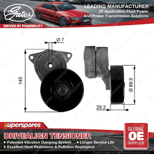 Gates DriveAlign Alt Belt Tensioner for Honda Accord CG2 CK 3.0L 152KW 147KW