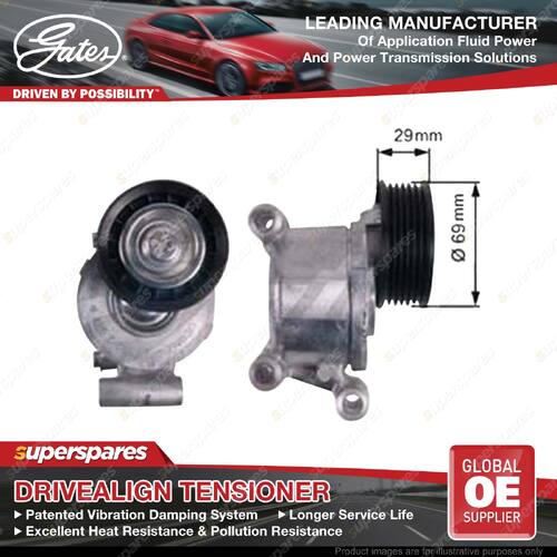Gates DriveAlign Alt Belt Tensioner for Volvo C30 533 S40 544 V50 545 29mm