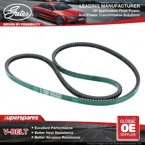 Gates A/C V Belt Drive Belt for Isuzu Elf N-series NKR66 NPR75 NPR70 RWD Diesel