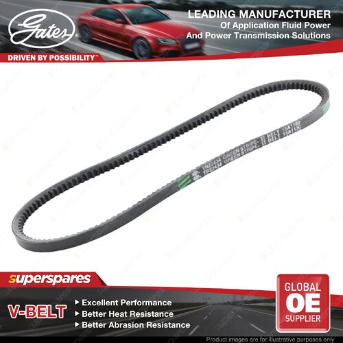 Gates Alternator Water Pump V Belt for Toyota Landcruiser HJ60 4.0L 85-88