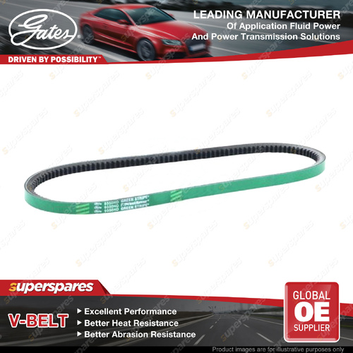 Gates Alternator V Belt Drive Belt for Isuzu Bighorn UBS 2.6L 85KW 1987-1991
