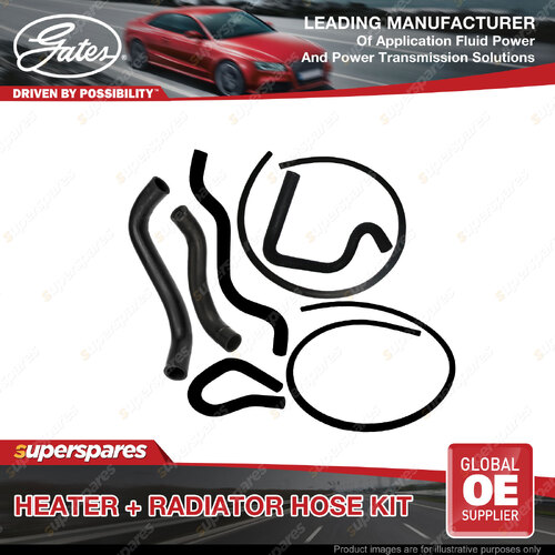 Gates Hose Kit for Ford Fairlane Fairmont Falcon BA BF 4.0L without T-Piece