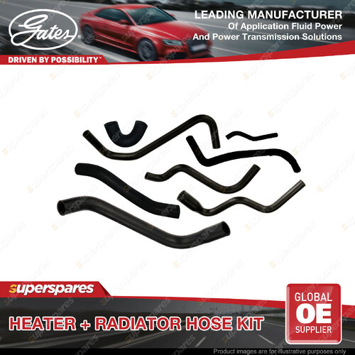Gates Heater+Radiator Hose Kit for Holden Commodore VT VX Supercharged 3.8L L67