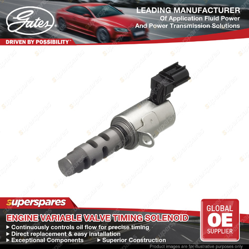 Gates Variable Valve Timing Solenoid for Toyota Corolla ZZE122 Mr2 ZZW30 1.8L
