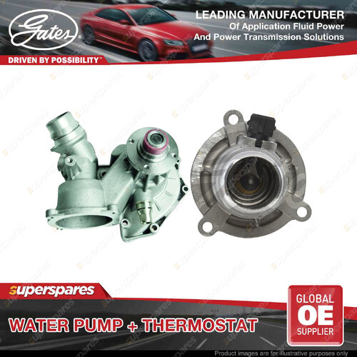 Gates Water Pump + Thermostat Kit for BMW 5 Series 545i E60 6 Series 645i E63