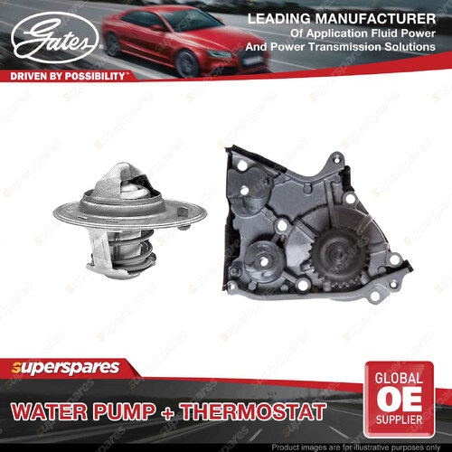 Gates Water Pump + Thermostat Kit for Mazda E-series E2000 SR2 2.0L 70kW 97-03