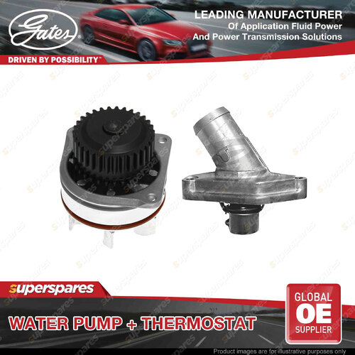 Gates Water Pump + Thermostat Kit for Nissan Elgrand E51 Fuga Y51 Skyline V35