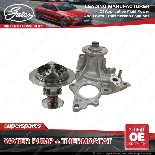Gates Water Pump+Thermostat for Toyota Hilux GUN 112 120 122 123 125 126 135 136
