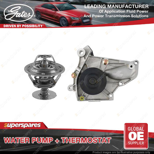 Gates Water Pump + Thermostat for Toyota Camry SXV 20 23 Avensis ST220 Corona