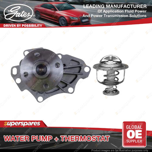 Gates Water Pump + Thermostat for Toyota Vellfire ANH 20 25 Voxy AZR 60 65 Wish
