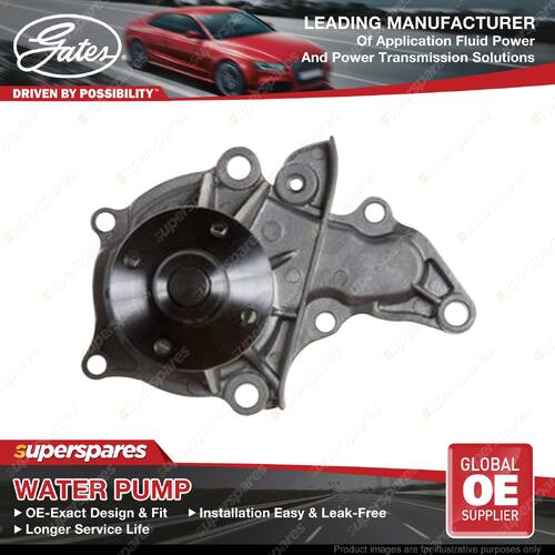 Gates Water Pump for Holden Nova LE Hatchback 4A-FC 6A-FC 1.4L 1.6L 60 67 70KW