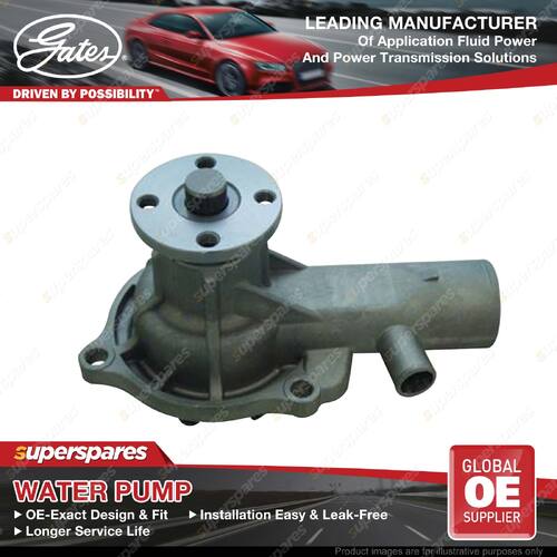 Gates Water Pump for Holden E Series EH H Series HR HD 2.4L 2.9L 3.0L