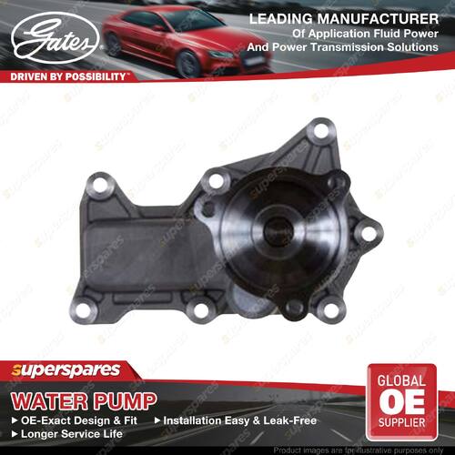 Gates Water Pump for Jeep Wrangler JK Open EGT 3.8L 146KW 153KW 1988-On