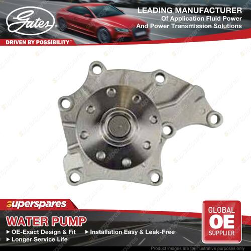 Gates Water Pump for Holden Rodeo RA 4JH1 3.0L DiTD 96KW 02/2003-01/2007